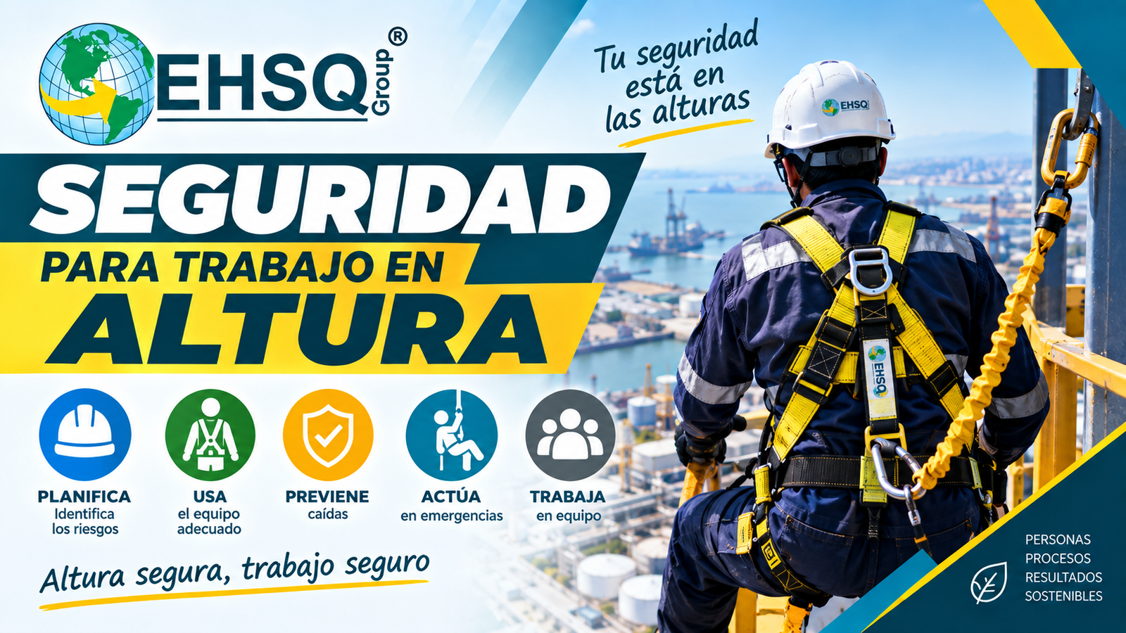 SEGURIDAD PARA TRABAJO EN ALTURA