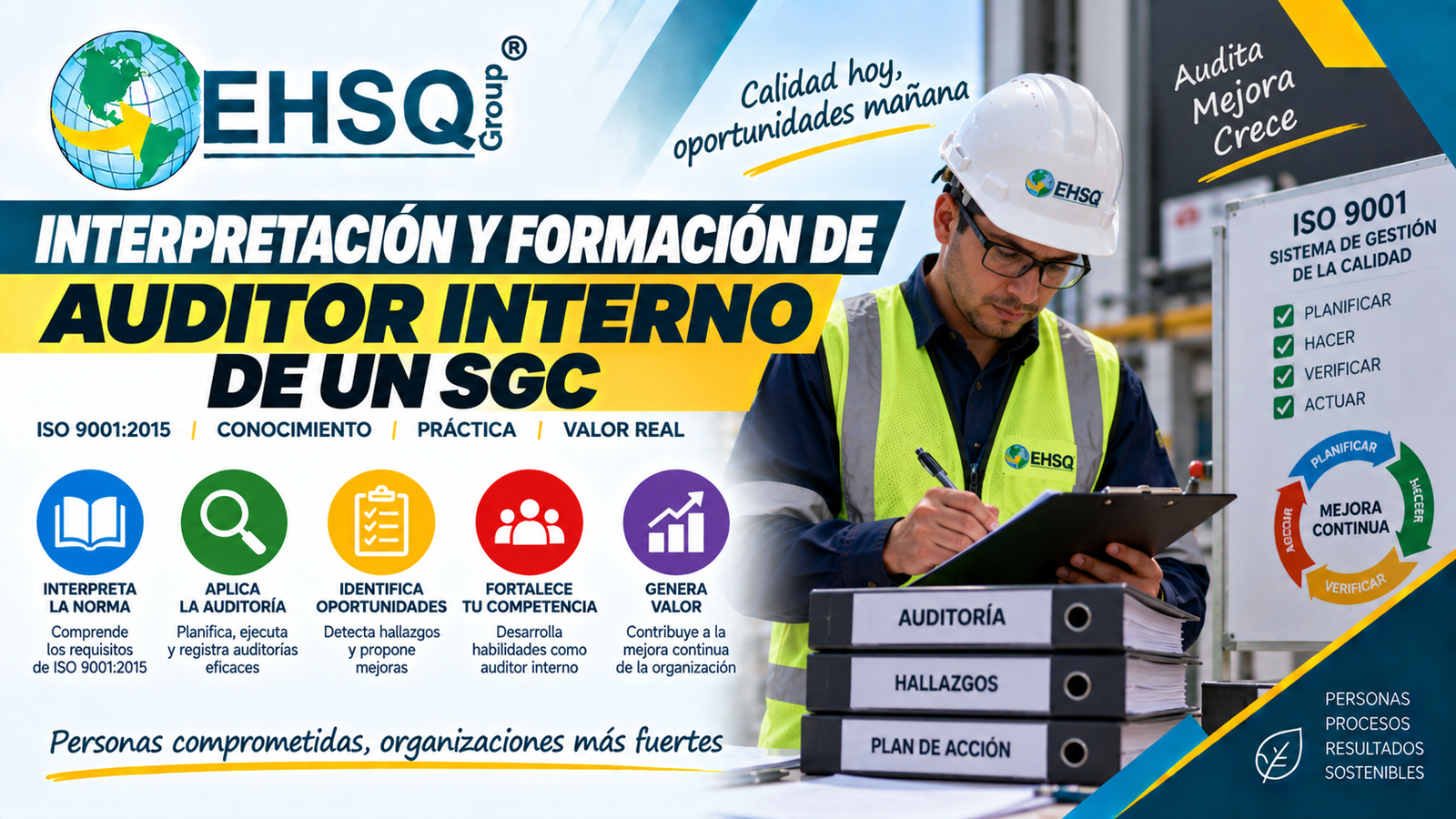 INTERPRETACION Y FORMACION DE AUDITOR INTERNO DE UN SGC