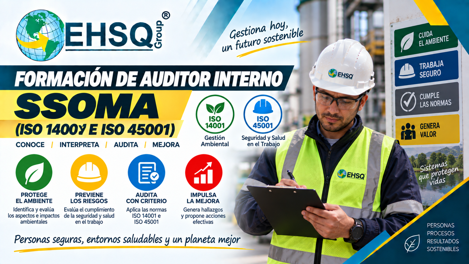 FORMACION DE AUDITOR INTERNO SSOMA (ISO 14001 E ISO 4001)